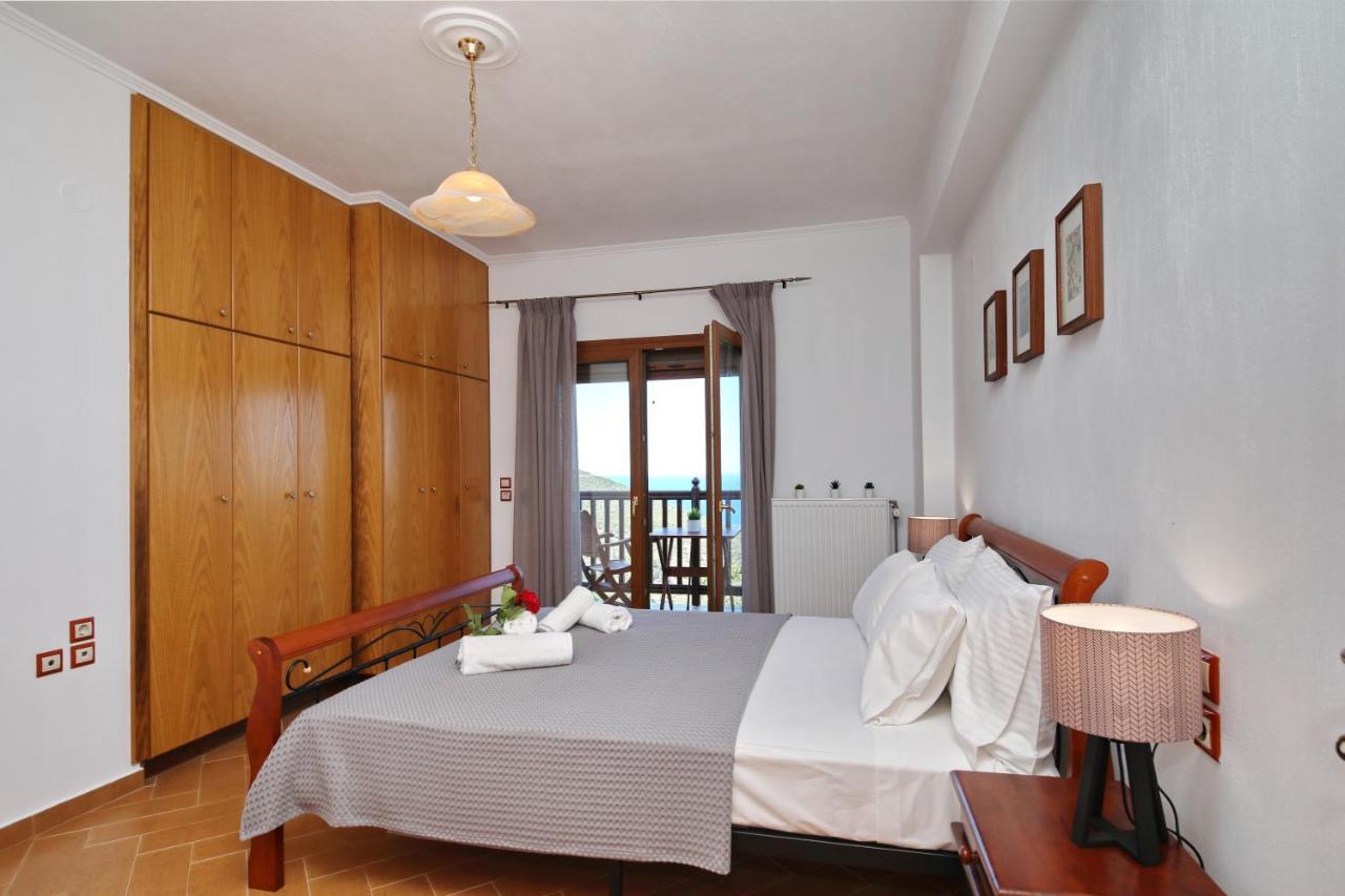 Villa Margini, Aegean Views , Pool Villa, Skopelos エクステリア 写真