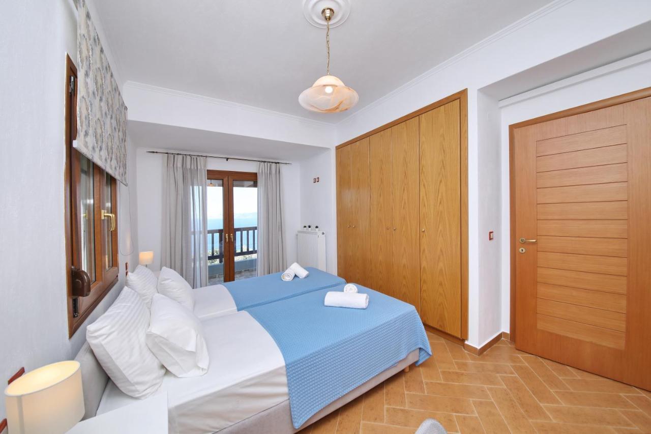 Villa Margini, Aegean Views , Pool Villa, Skopelos エクステリア 写真