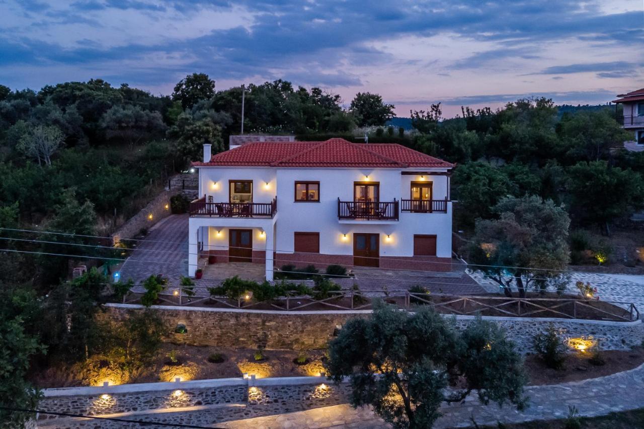 Villa Margini, Aegean Views , Pool Villa, Skopelos エクステリア 写真