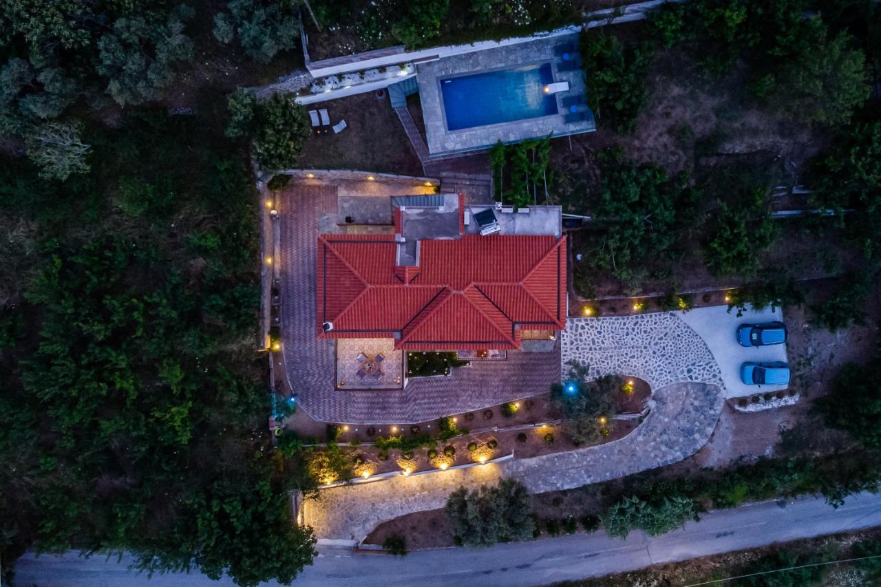 Villa Margini, Aegean Views , Pool Villa, Skopelos エクステリア 写真
